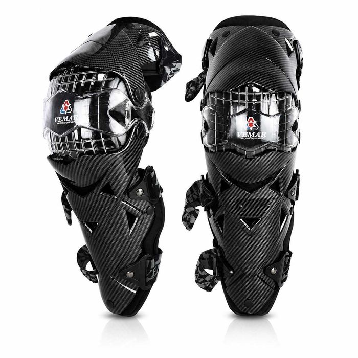 Мото наколенки VEMAR Carbon