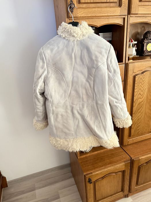 Cojoc tradițional cromat de miel