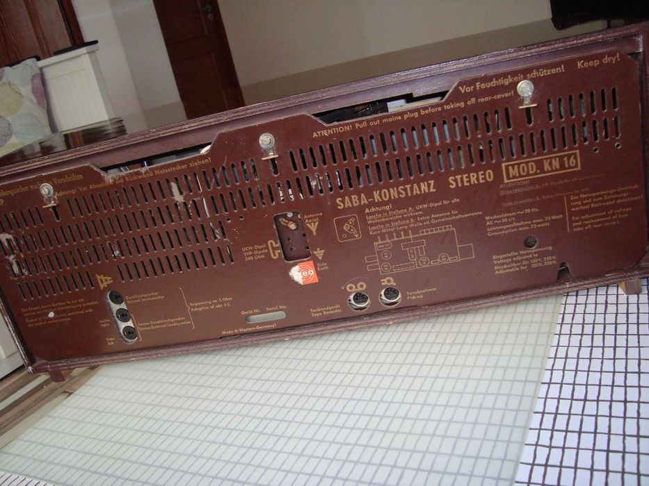 2 radio Saba Konstanz Stereo KN 16