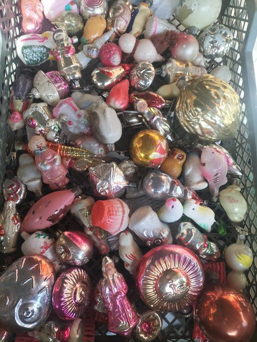 Советский ёлочные игрушки