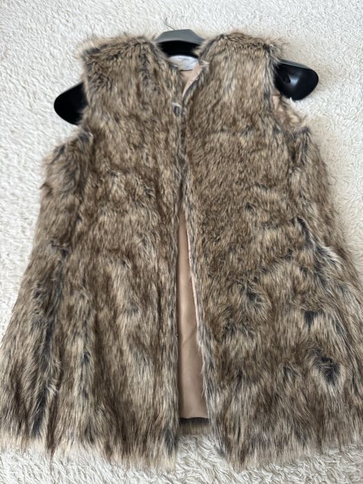 Елек с косъм кафяв xs-s