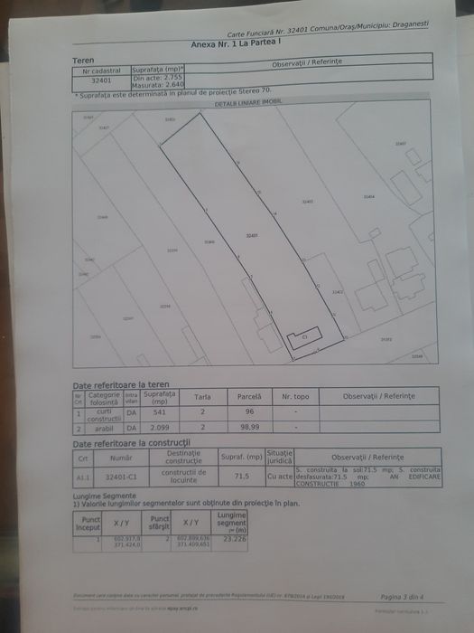 Casă + 2.640 mp teren intravilan – Meri, comuna Drăgănești, Prahova