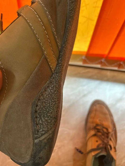 НОВИ Мъжки обувки Australian Footwear — Номер 50 (Стелка 33 см) — Естествен велур