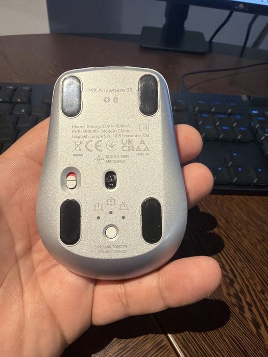 Mouse Logitech Mx anywhere 3s alb