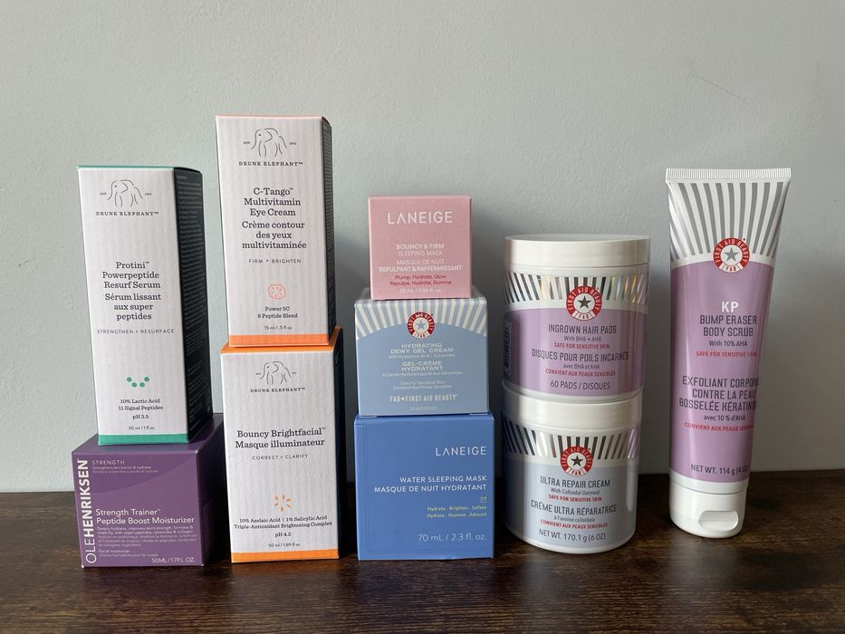 НОВИ крем зa лице маска серум Drunk Elephant First aid beauty  Laneige