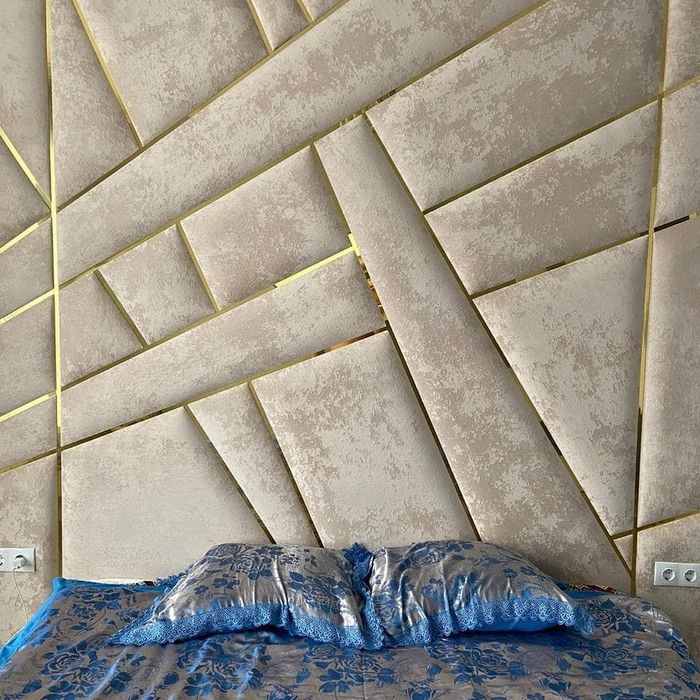 Мягкие панели панно изголовья ручной работы