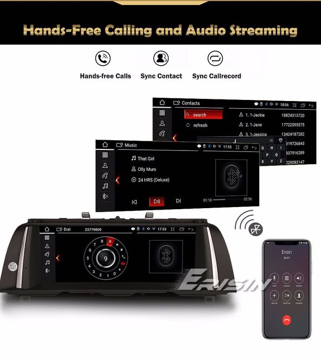 Sistem de Navigatie BMW F10/F11 ,Seria 5 , NBT , Android 10, Wi-Fi ,4G