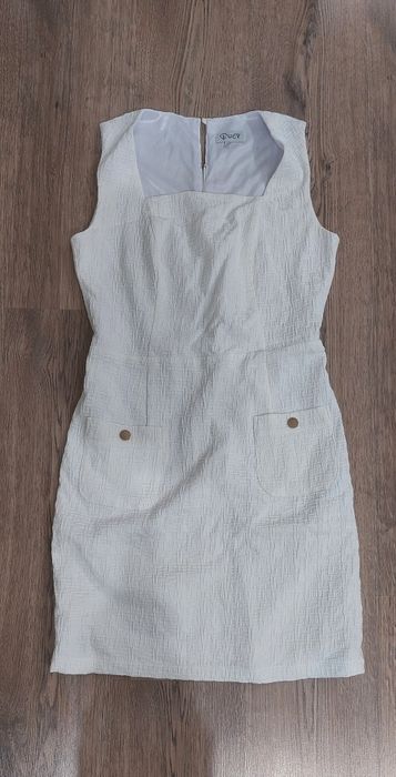 Бяла рокля Lucy Fashon