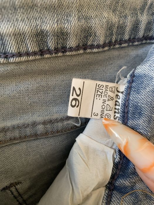 Женские джинсы Скини на высокой посадке