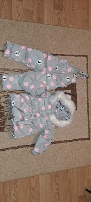 Детски комплект гащеризон и яке