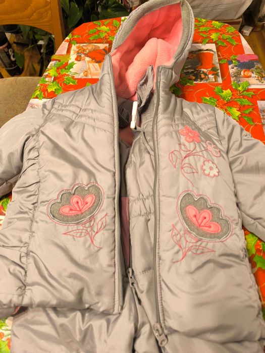 Зимно яке и гащеризон за момиче