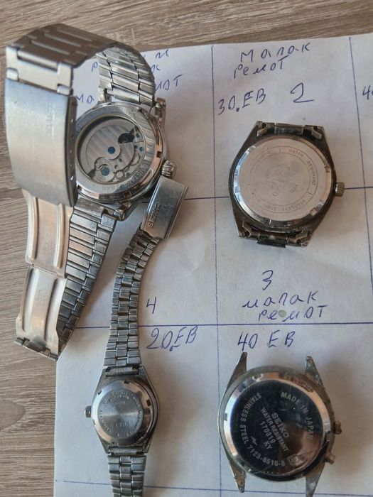 Часовници  в добро и много добро състояние