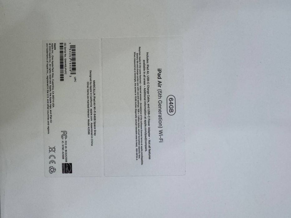 Ipad Air ( 5th generation)