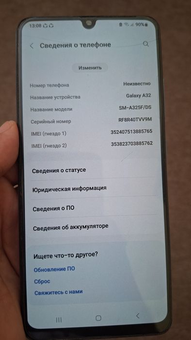 Samsung A32 kafolati bilan