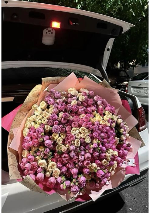 Цветы разные роз