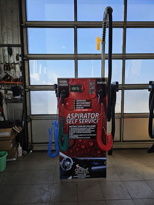 Aspirator spalatorie Self Service profesional