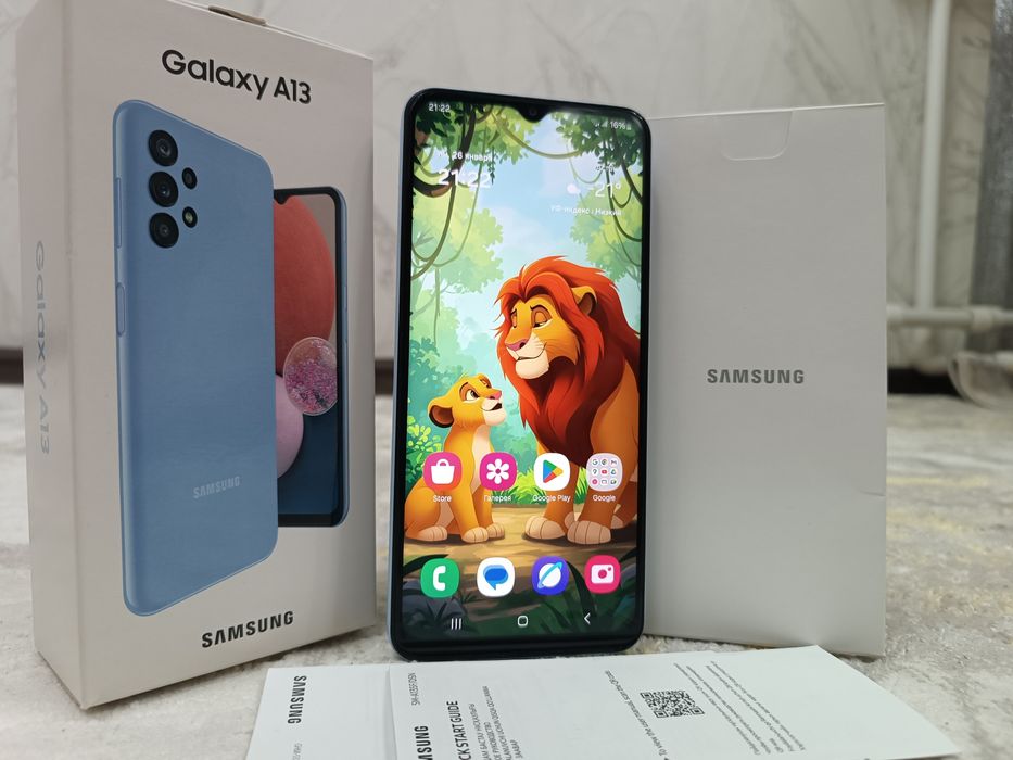 SAMSUNG A13 на 128Гб с документами.