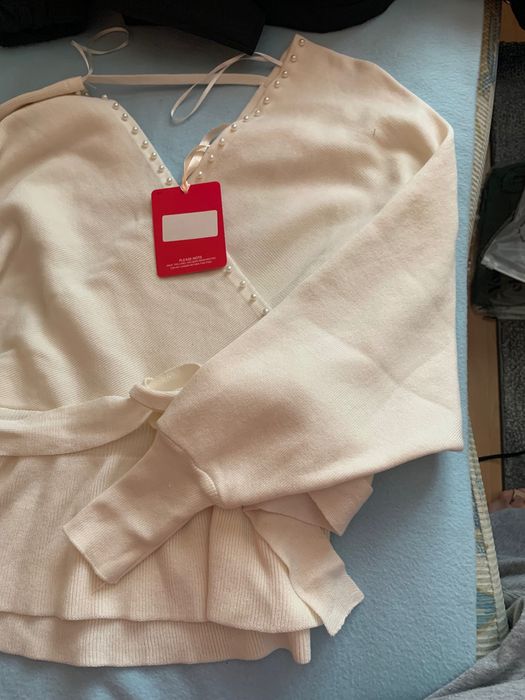 Pullover damă în V