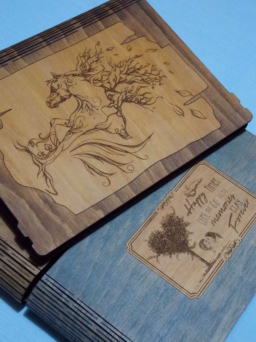 2 cutii pentru cadouri si agenda,caseta lemn prelucrat laser