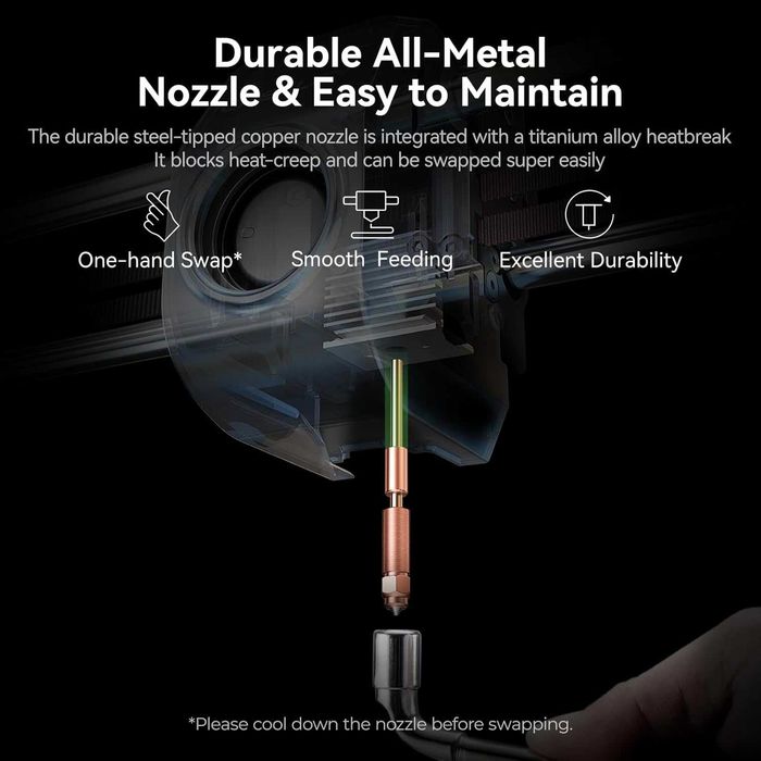 3D Printer Creality K1 SE 22x22x25 sm (1 yil Кafolat, Bepul o‘qitish)