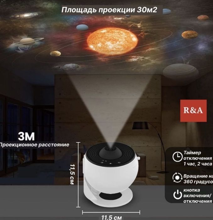 Проектор заездного неба