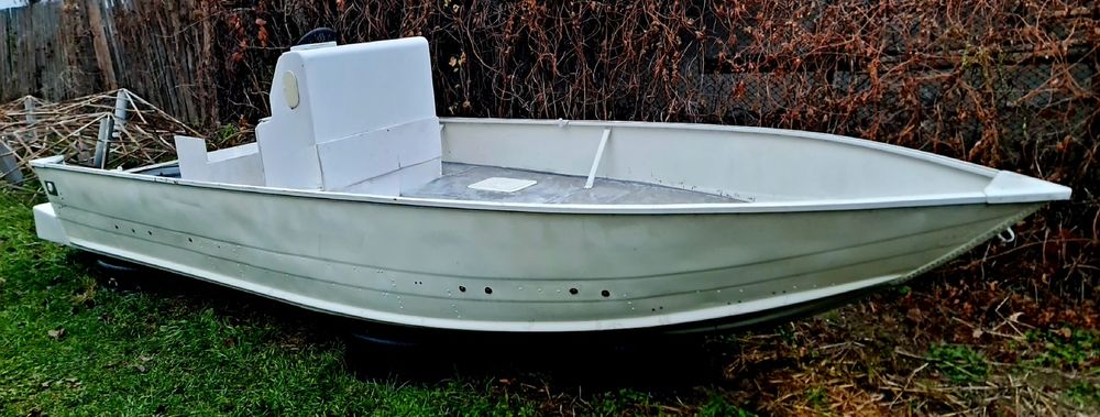 Barca aluminiu 5.60m – fund dublu, proiect solid