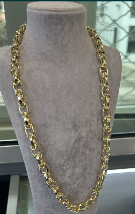 Нов златен ланец 14 карата .