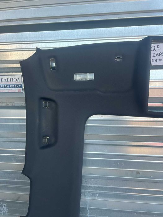 Черен S-line мек таван Audi Q5 8R панорама с колонки сенници плафони