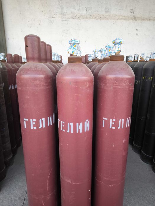Гелий высокой чистоты 5.0 (99,999%) для лабораторных целей