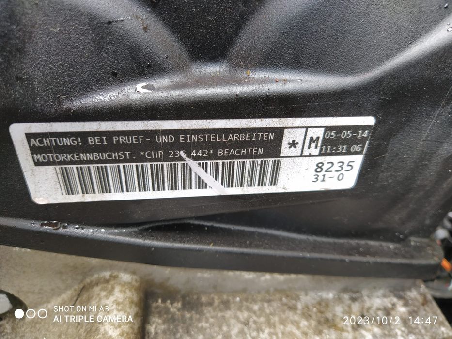Motor 1.4 TSI Golf 7 CHP