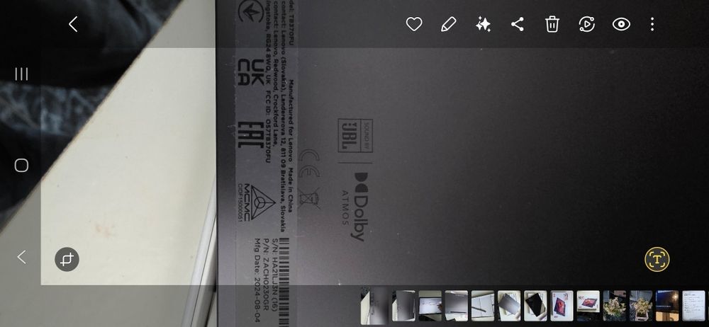 Lenovo Tab P12 wit Tab Oen Plus