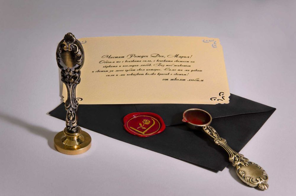 Естествена Вечна Роза в ГОЛЯМА Стъкленица / ХИТ Подарък за Рожден Ден