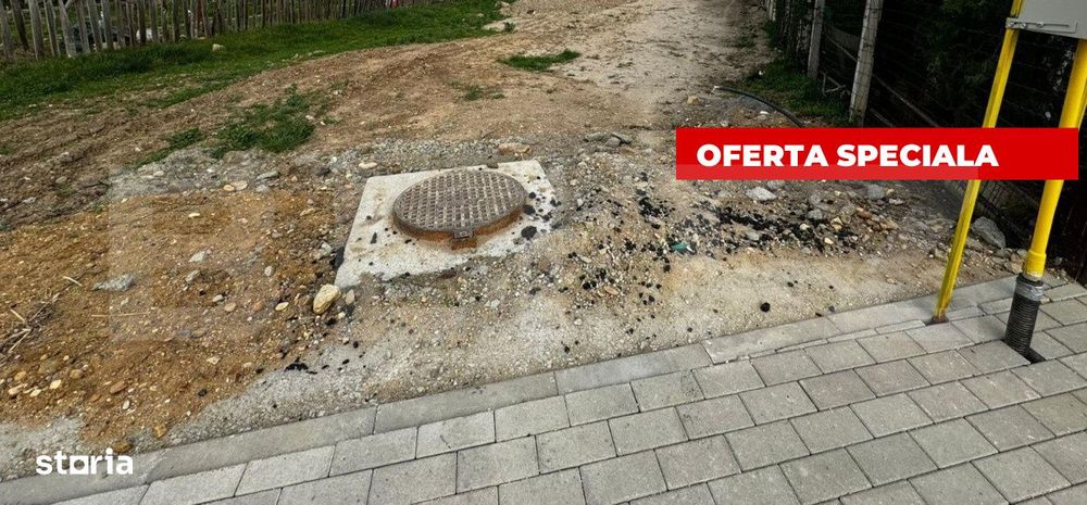 Teren intravilan, toate utilitatiile, 1300 mp, Barabant