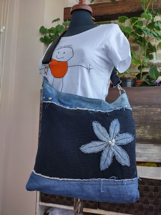 Чанти и раници от дънков плат