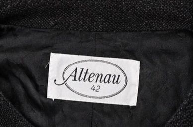 Sacou din In cu broderie de mână