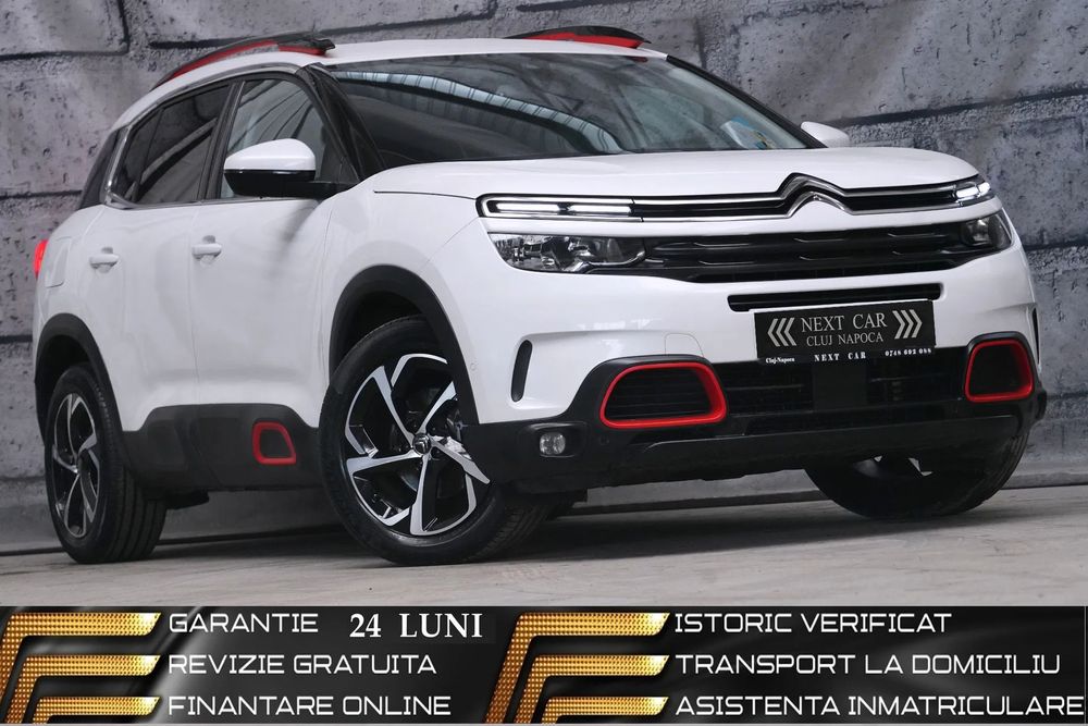 Citroën C5 Aircross GARANTIE 24LUNI*RATE*REVIZIE*Piele*Navi*Full Led*Distronic*Side Assist