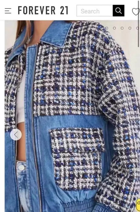 Бомбер утепленный Forever21 S, M