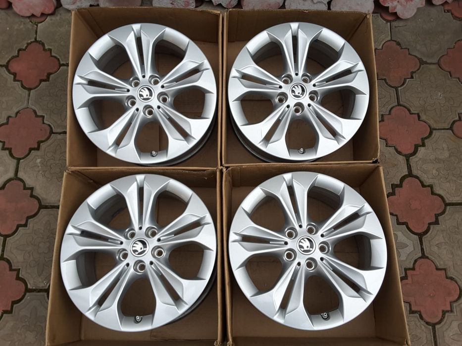 jante aliaj 17; 5x112; Skoda Octavia 4, Octavia 3, Octavia 2, Superb 2