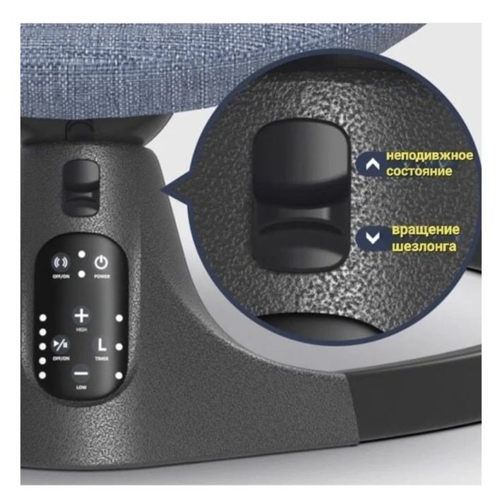 Шезлонг новый детский