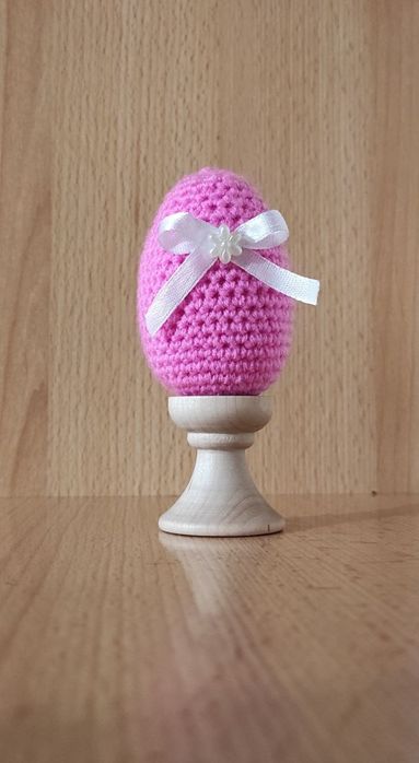 Вязанные к Пасхе яйца, куличи. Брелки