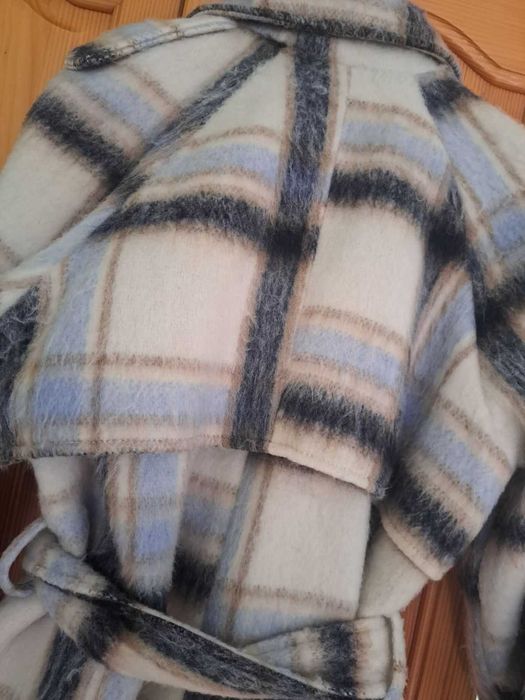 Дамско дълго палто тип каре