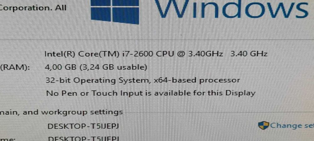 Procesor I7-2600 socket 1155