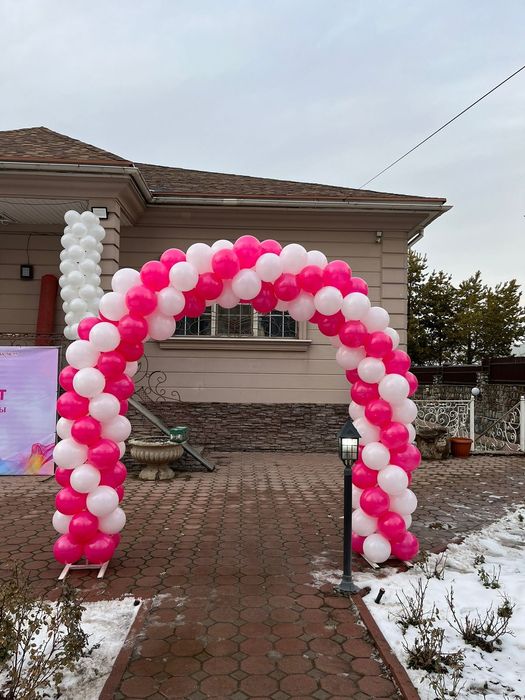 Оформление любой сложности Фотозоны Арки Шары мольберты баннера