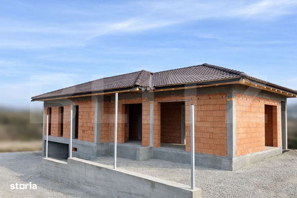 Vila moderna cu 3 dormitoare, terasa eleganta si garaj dublu - Chinten