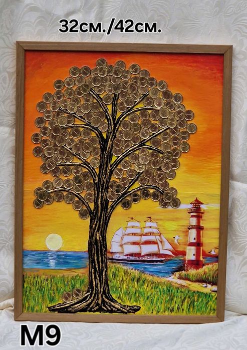 Пано "Дърво на парите и изобилието"