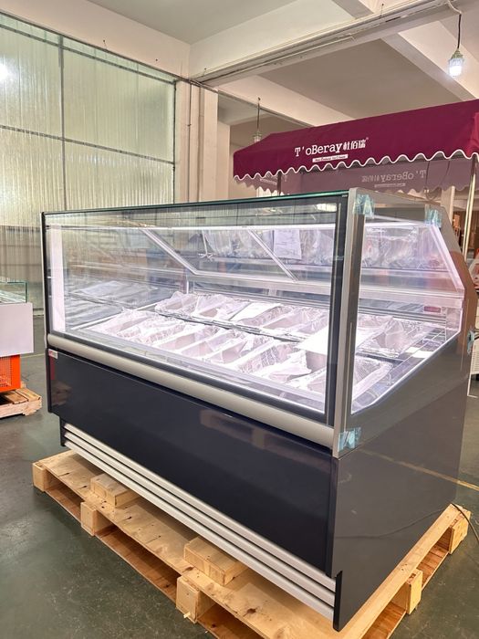 Vitrina gelato ventilata 18 vaschete / Thomas 18 / NOUA / Profesionala
