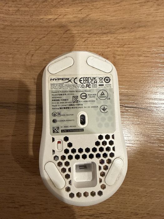 Срочно продам мышку для компьютера HyperX Pulsefire haste wireless