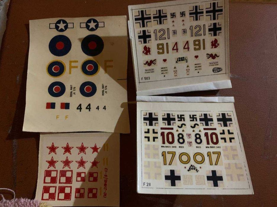 Декали для сборных моделей NOVO