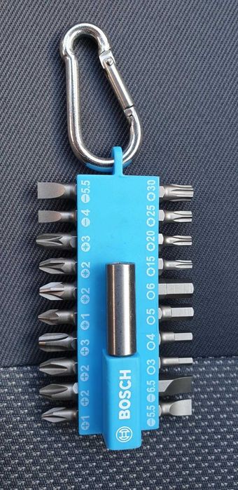 Bosch-комплект битове и битхолдер, 21 части