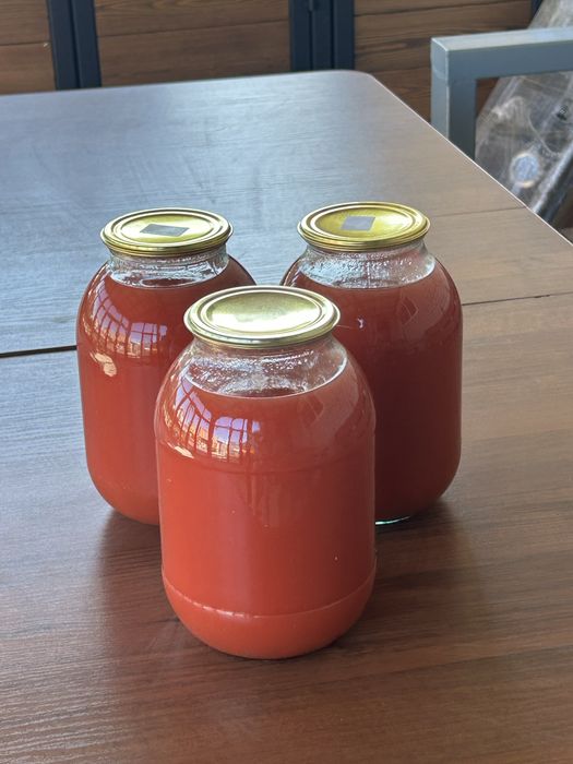 Продам домашний томатный сок.